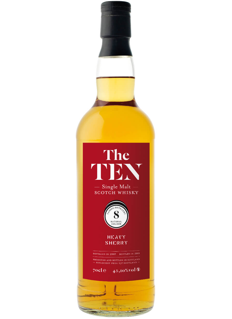 The Ten 8 Heavy Sherry Whisky 2006 0,7 L