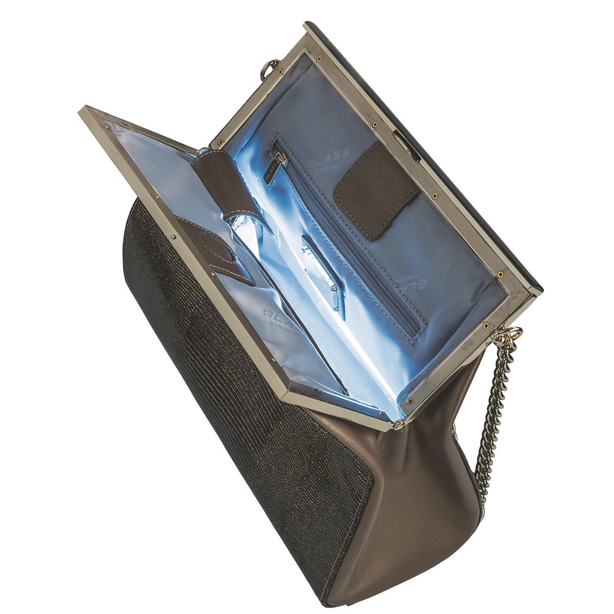 Glass Handbag | Gold Dust