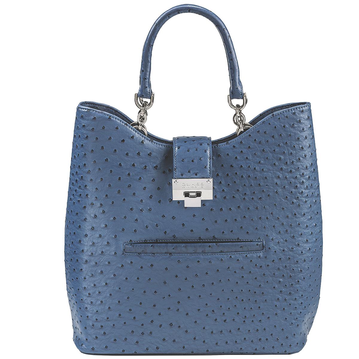 Glass Handbag | Tote Bag Blue