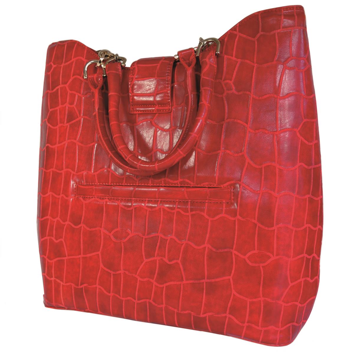 Glass Handbag | Tote Bag Red
