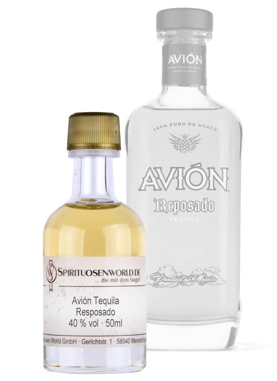 Avion Tequila Reposado Tastingminiatur 0,05 L
