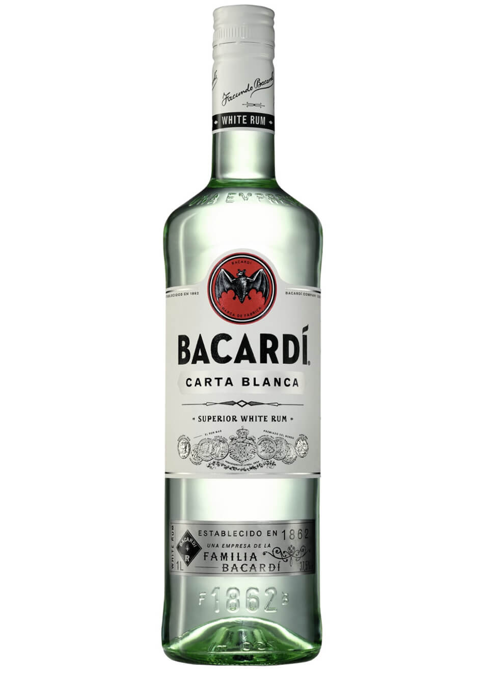 Bacardi Carta Blanca Superior White Rum 1 L
