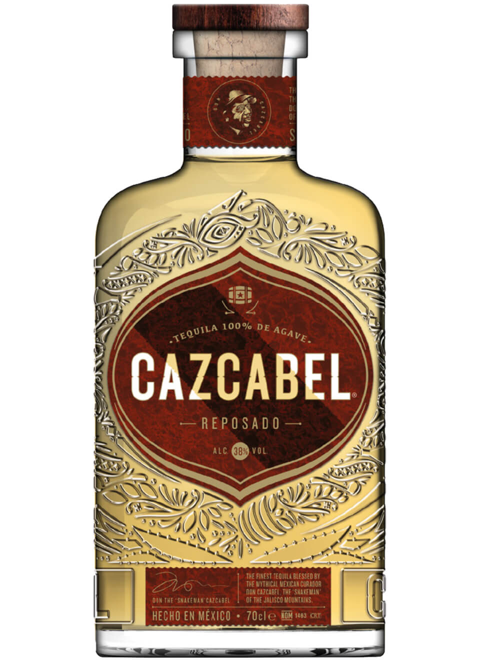 Cazcabel Reposado Tequila 0,7 L