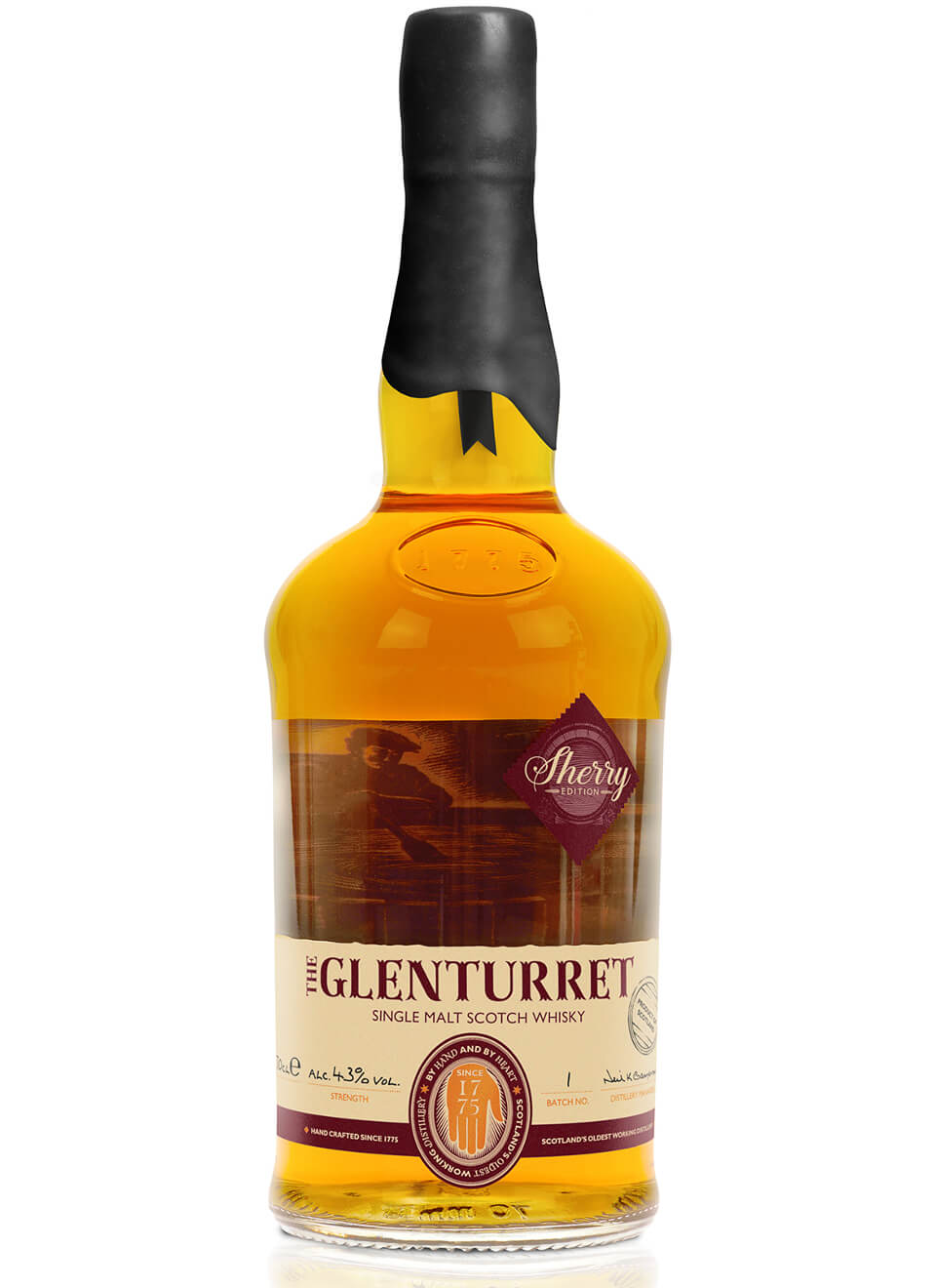 Glenturret Sherry Single Malt Scotch Whisky 0,7 L