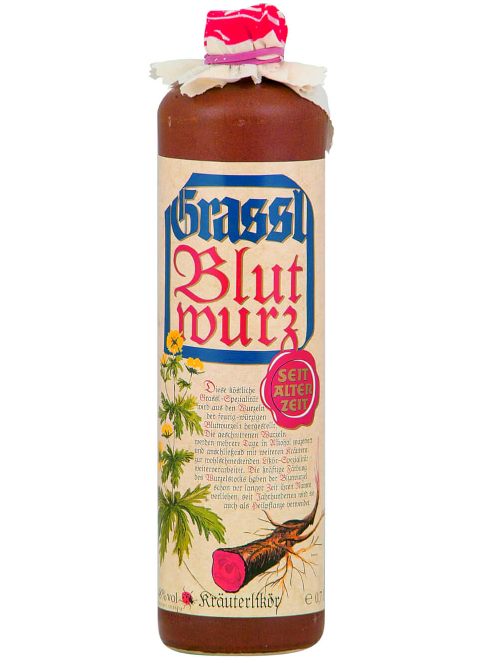 Grassl Blutwurz Kräuterlikör 0,7 L