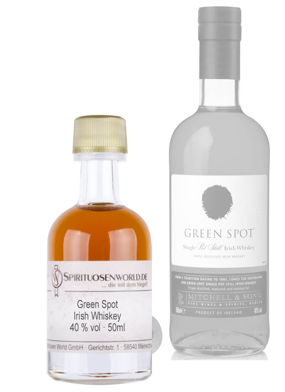 Green Spot Whisky Tastingminiatur 0,05 L
