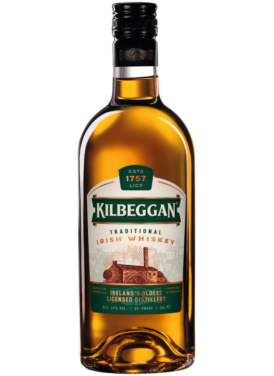 Kilbeggan Irish Whiskey 0,7 L
