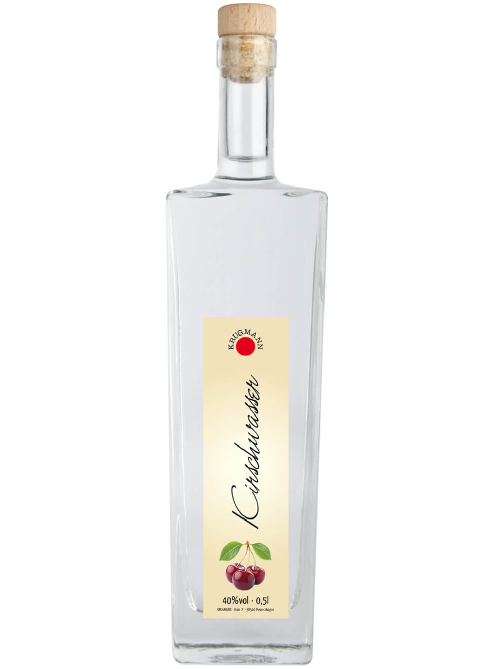 Krugmann Kirschwasser 0,5 L