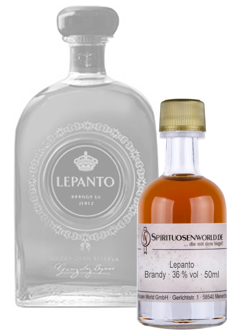 Lepanto Brandy Tastingminiatur 0,05 L