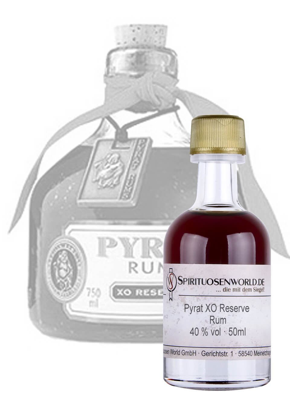 Pyrat XO Reserve Rum Tastingminiatur 0,05 L