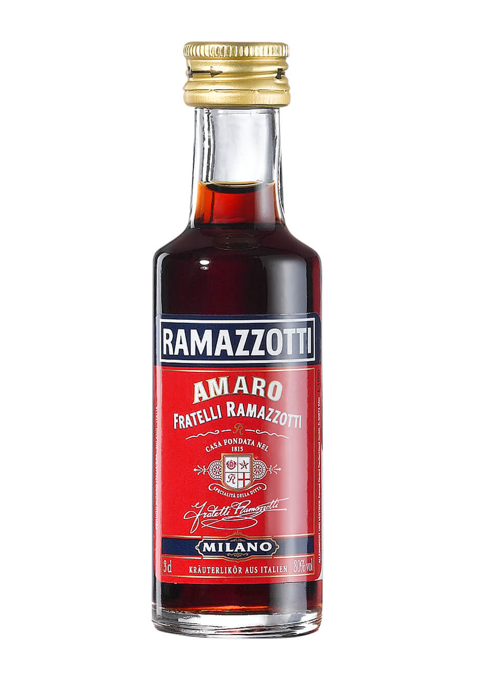 Ramazzotti Kräuterlikör Mini 0,03 L