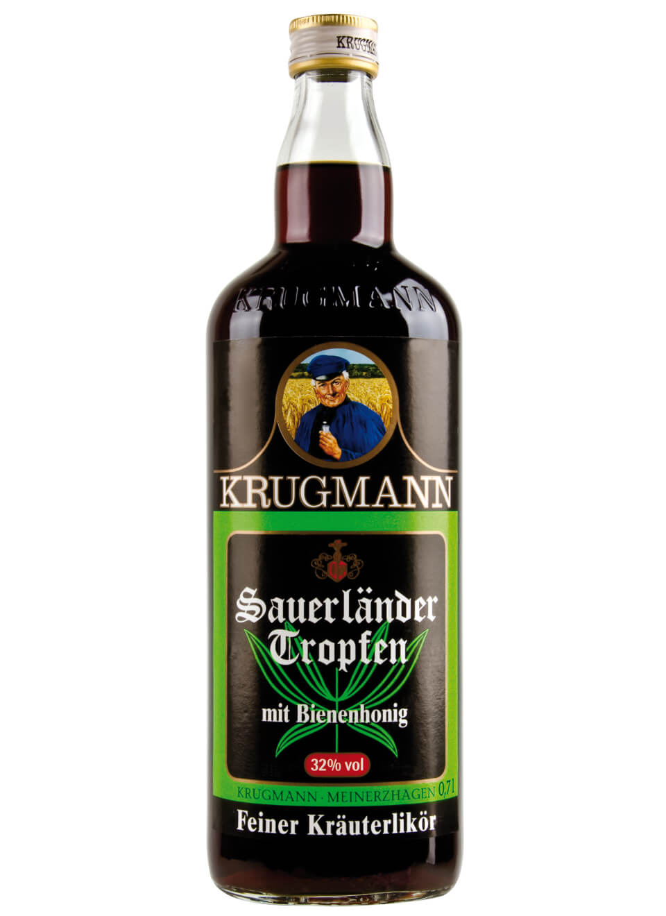 Krugmann Sauerländer Tropfen Kräuterlikör 0,7 L