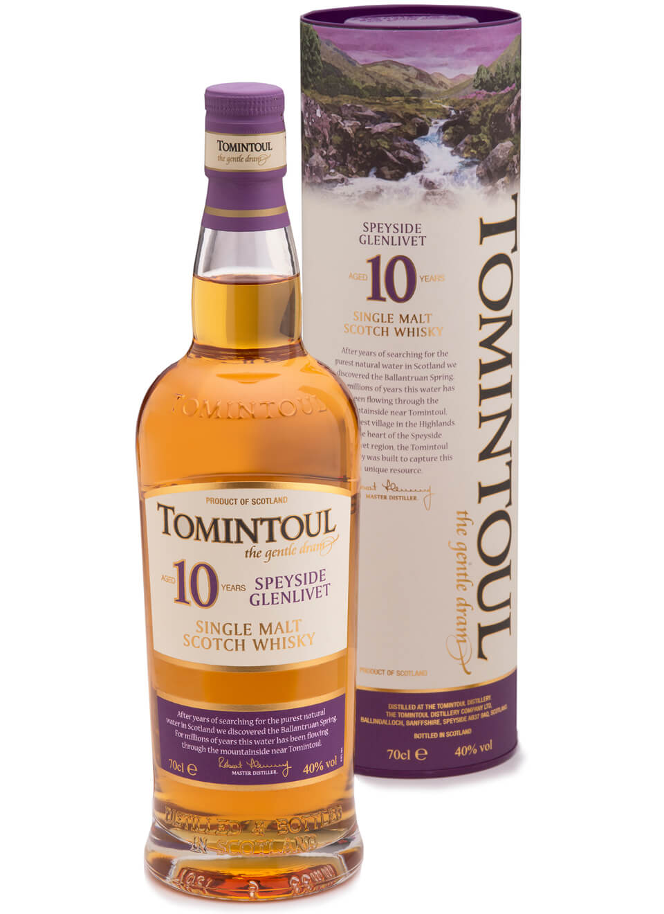 Tomintoul Single Malt Whisky 10 Jahre 0,7 L