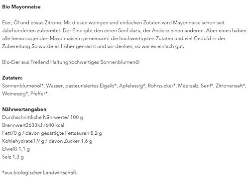 Bio Mayonnaise Piccolo 6er-Pack