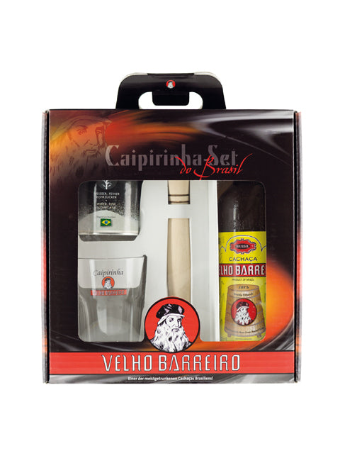 Caipi-Set Velho Barreiro Silver 0,7 L