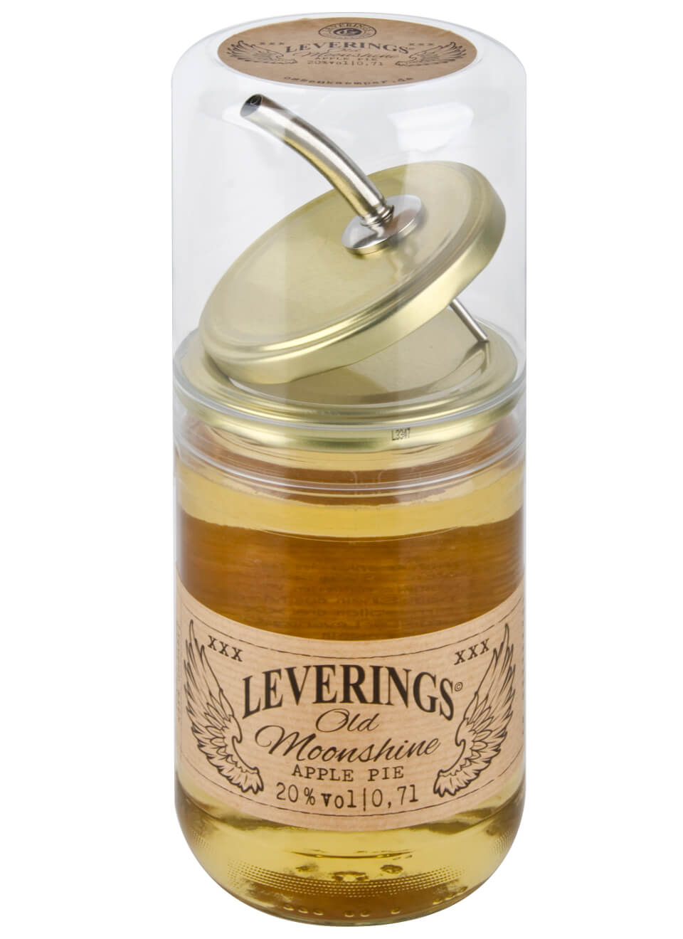 Leverings Old Moonshine Apple-Pie-Likör 0,7 L
