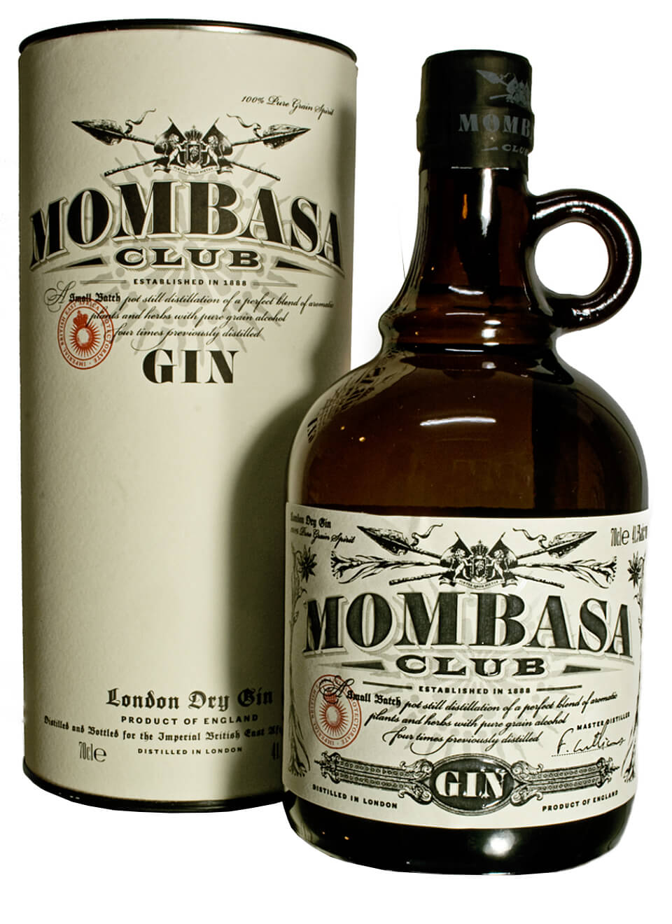 Mombasa Club Dry Gin in Geschenkpackung 0,7 L