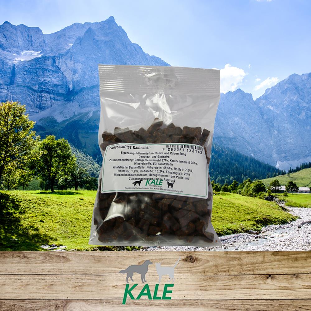 KALE Fleischsofties Kaninchen