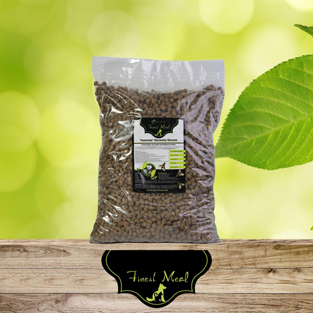 Insectum Hermetia Illucens Hund getreidefrei