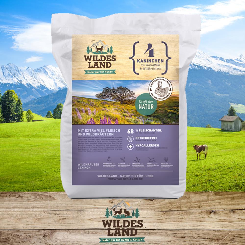 4 - Wildes Land Kaninchen mit Kartoffeln