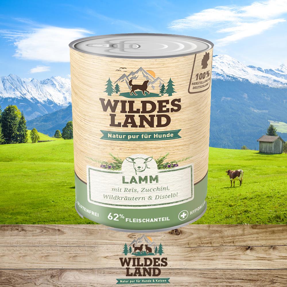 Wildes Land Lamm