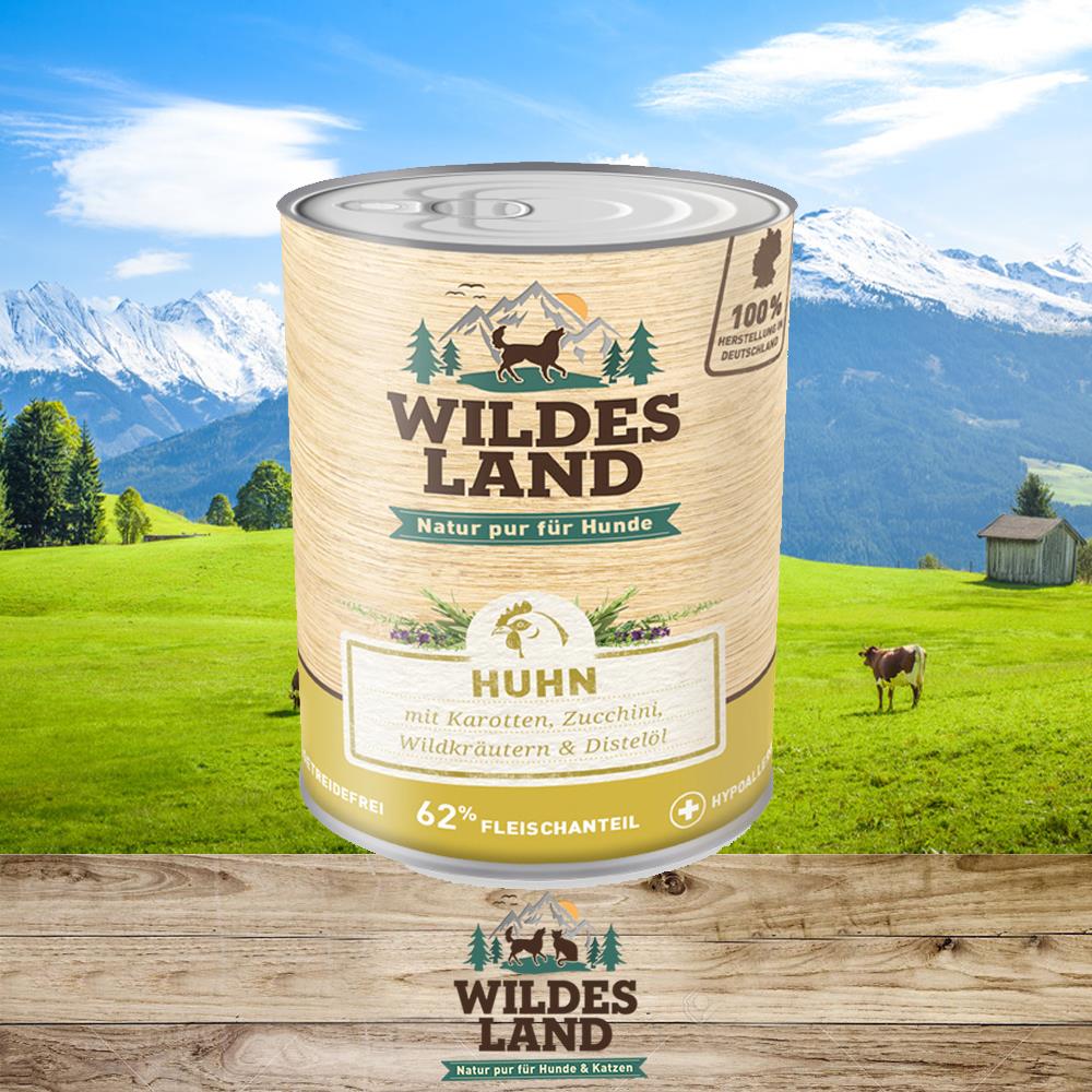 Wildes Land Huhn