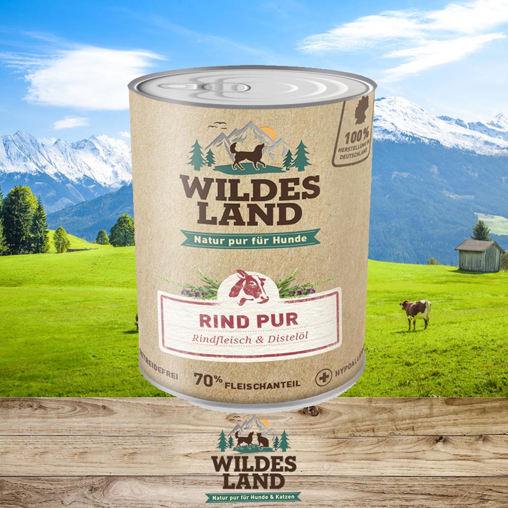 Wildes Land Rind PUR