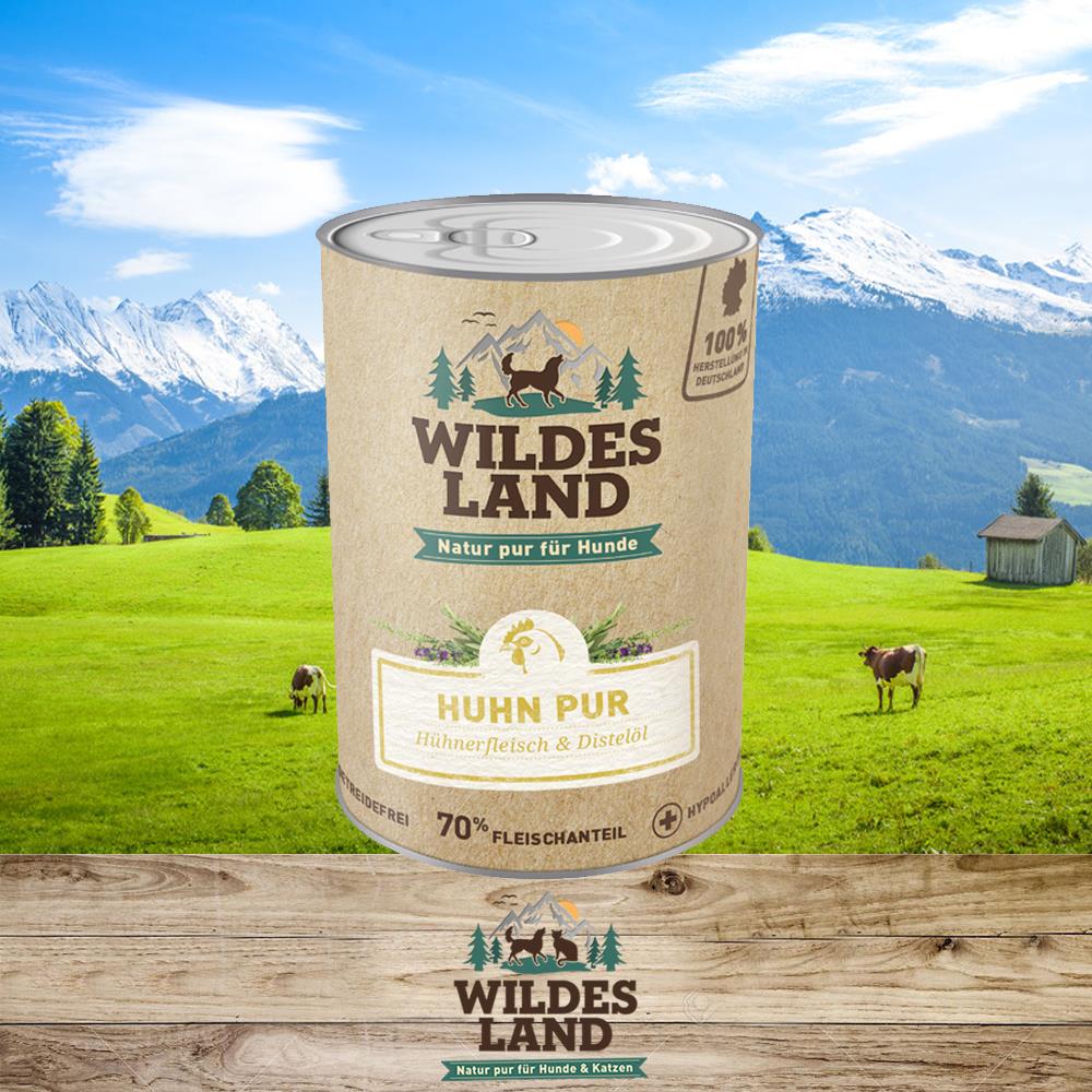 Wildes Land Huhn PUR