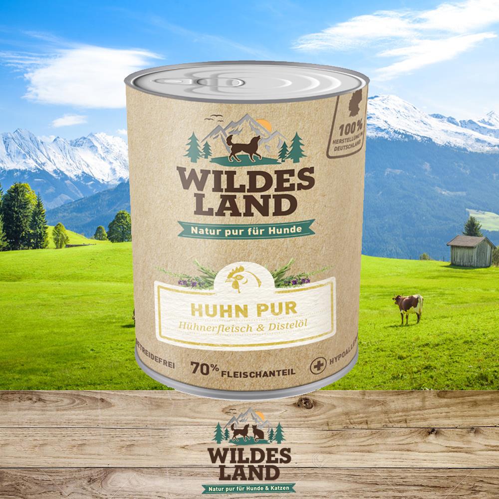 Wildes Land Huhn PUR