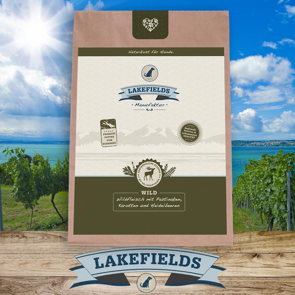 LAKEFIELDS Trockenfleisch-Menü Wild
