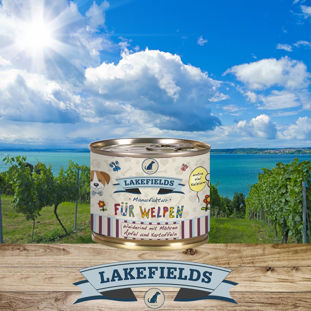 LAKEFIELDS Dosenfleisch-Menü Welpe Rind