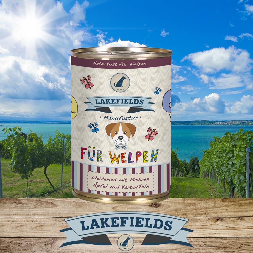 LAKEFIELDS Dosenfleisch-Menü Welpe Rind