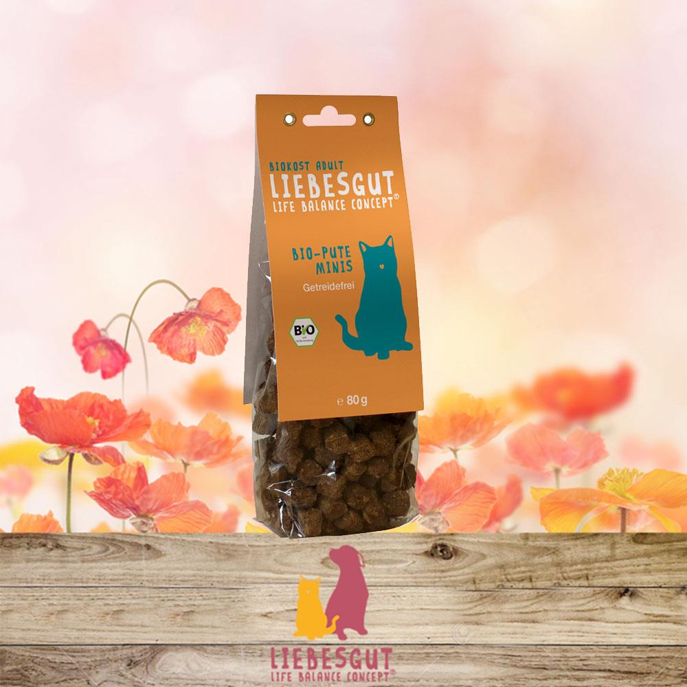 Liebesgut Snacks Bio Minis Pute