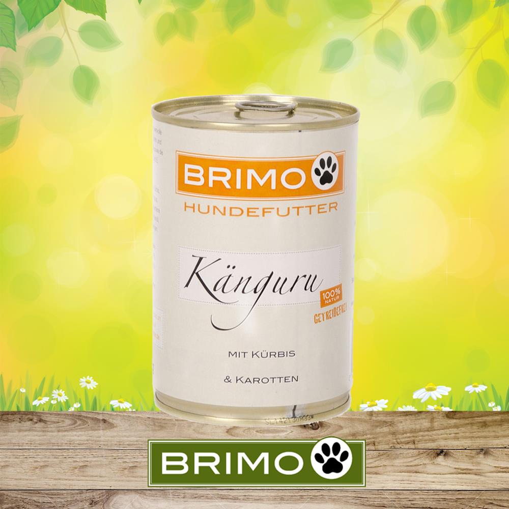 Brimo Känguru mit Kürbis
