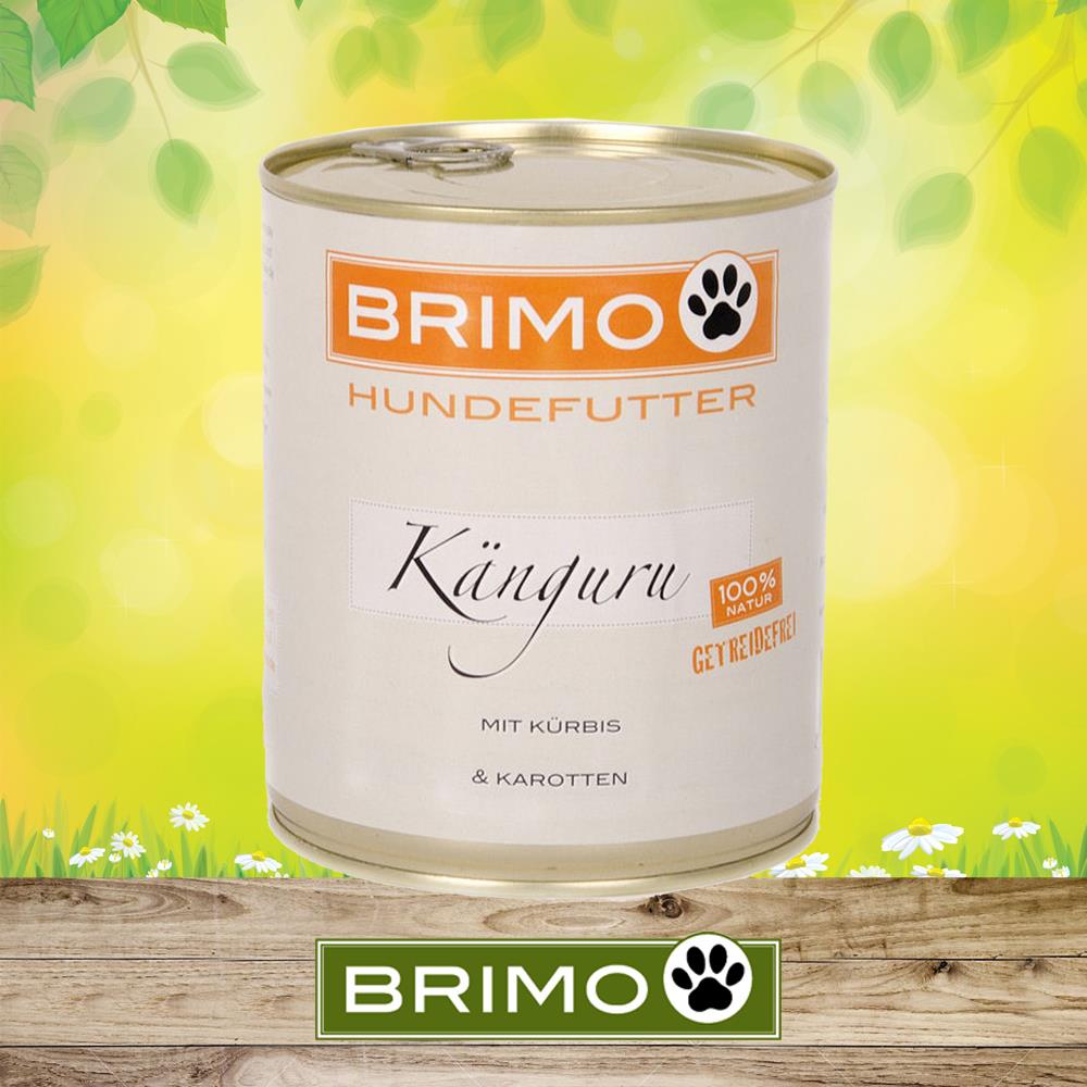 Brimo Känguru mit Kürbis