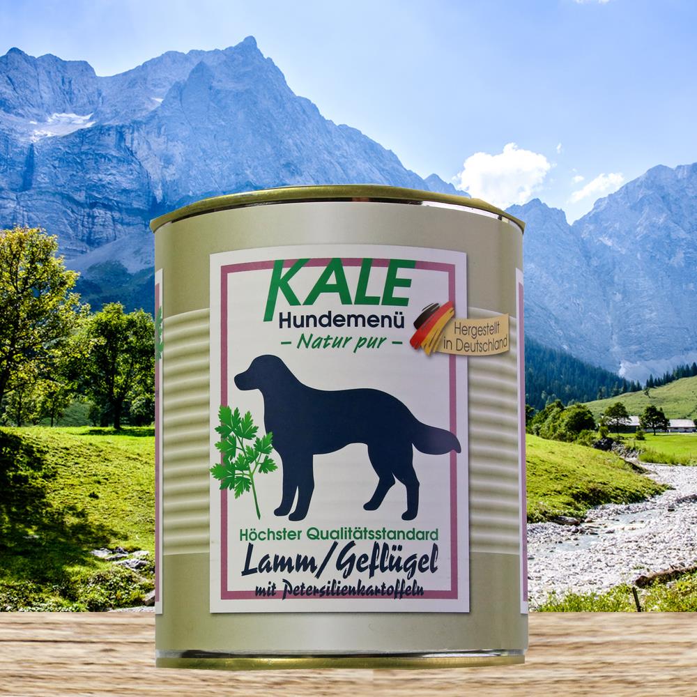 KALE Lamm Geflügel mit Petersilienkartoffeln 800 g