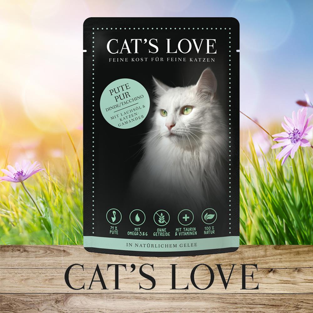 Cat´s Love Classic Pute Pur 85 g