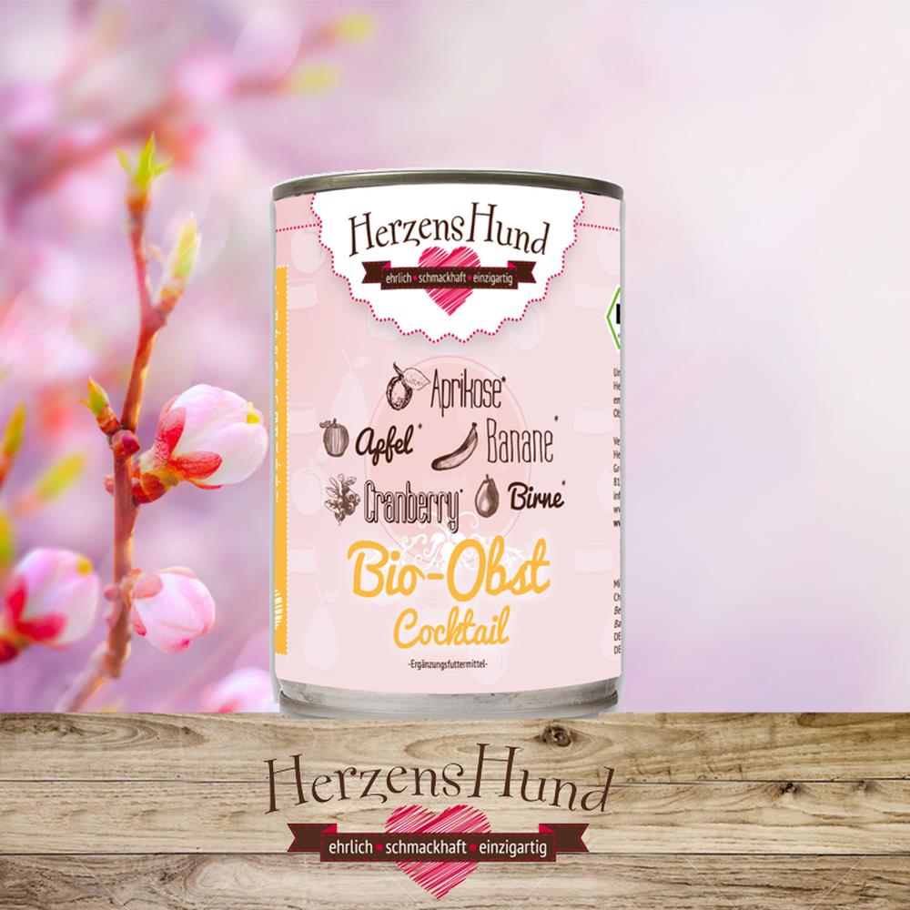 HerzensHund Bio-Obstcocktail 400 g