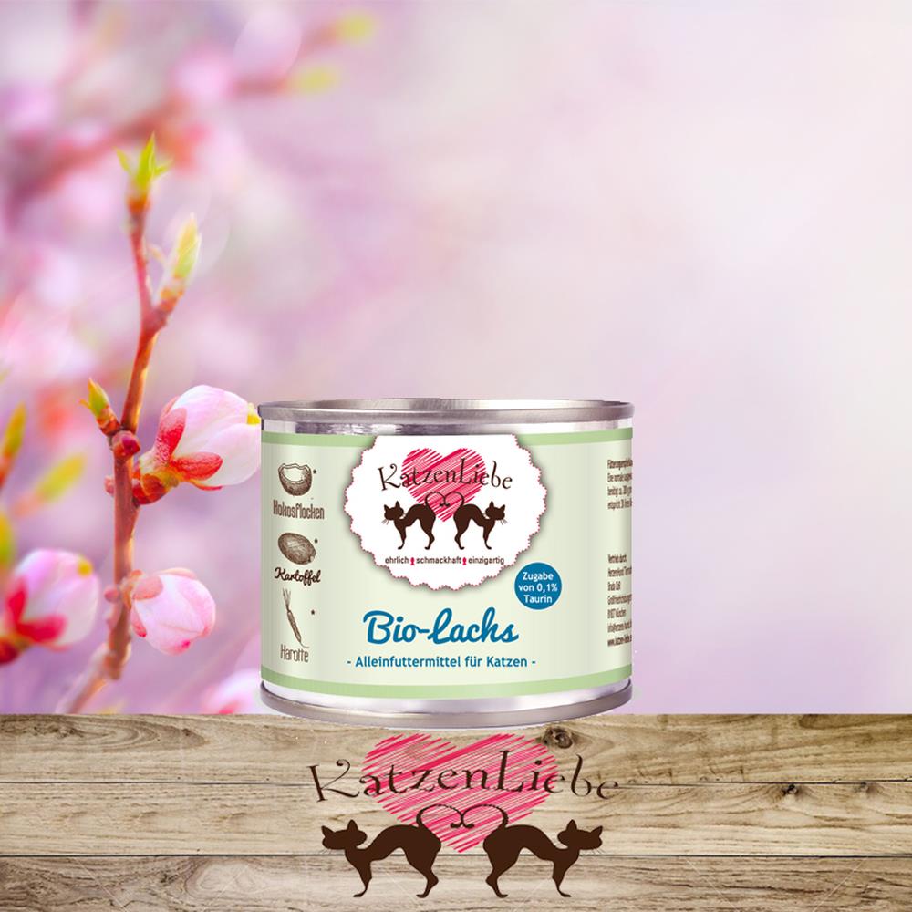 KatzenLiebe Bio-Lachs mit Bio-Kartoffel 200 g