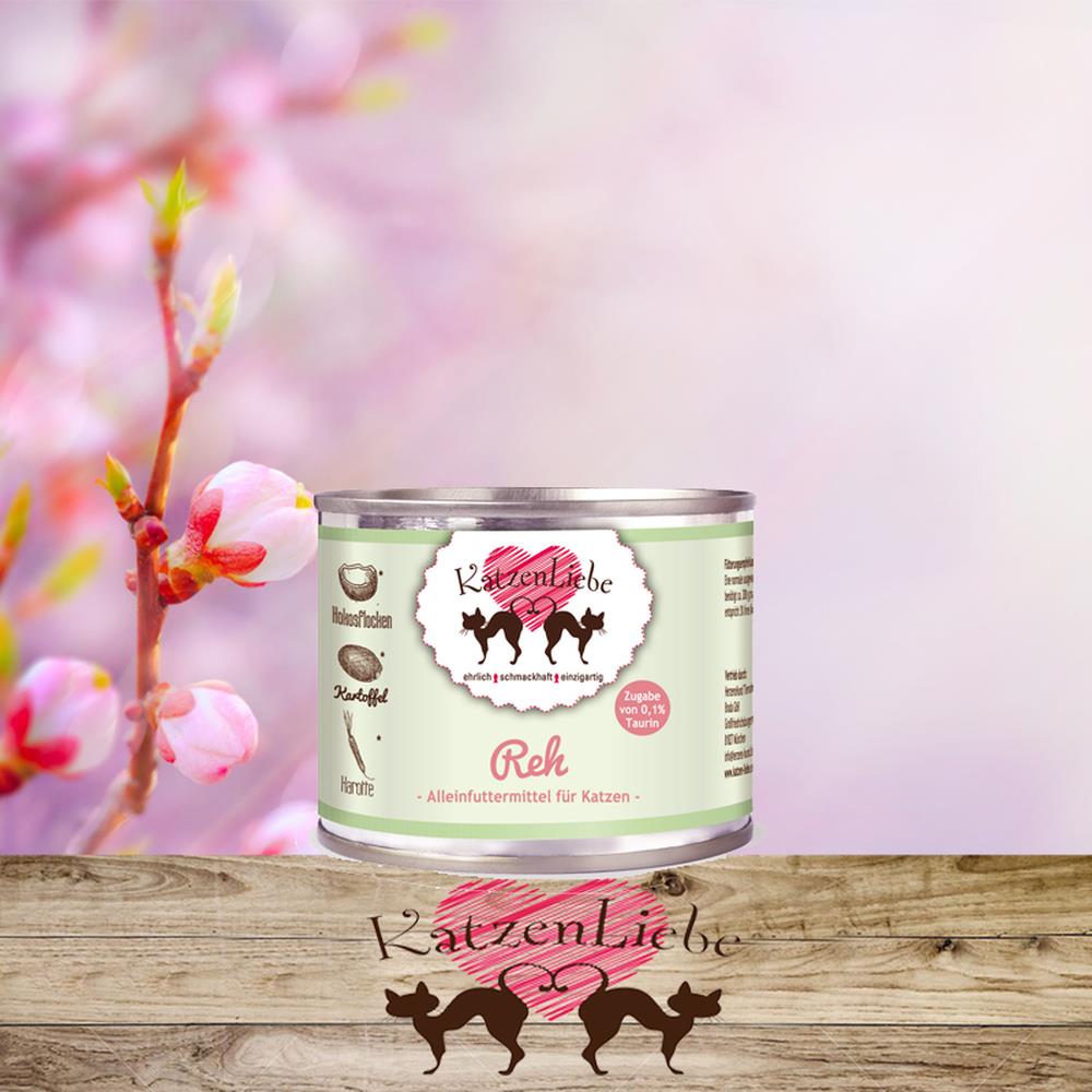 KatzenLiebe Reh mit Bio-Kartoffel 200 g