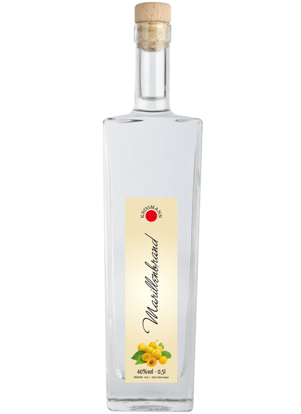 Krugmann Marillenbrand 0,5 L