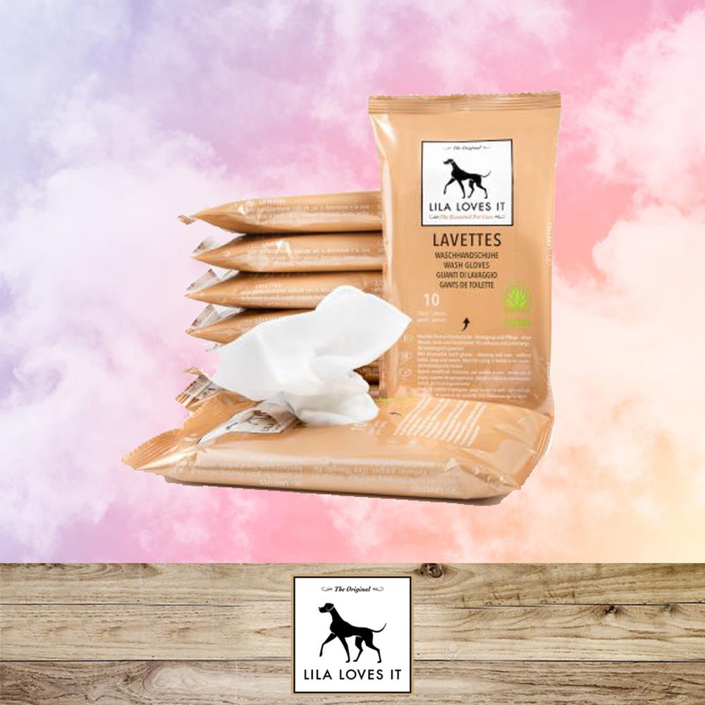 Lila Loves It LAVETTES WASCHHANDSCHUH 1 Packung