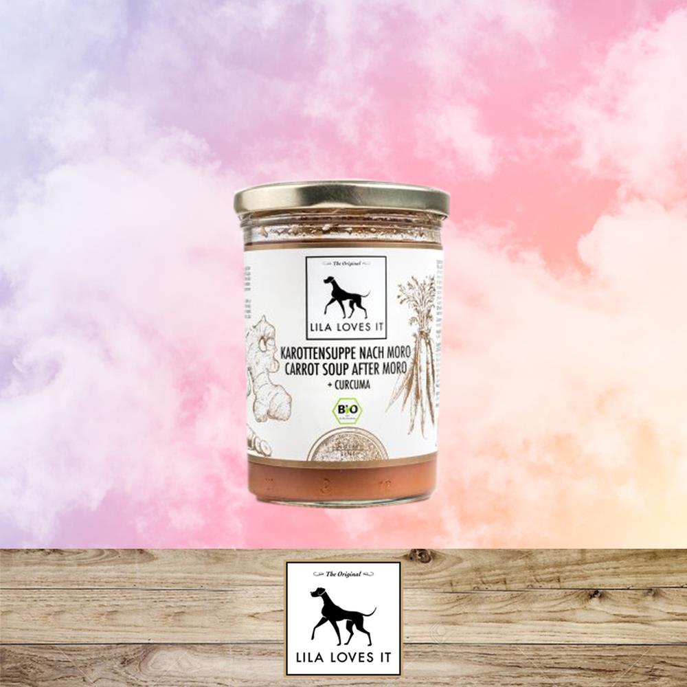 Lila Loves It BIO-KAROTTENSUPPE NACH MORO + CURCUMA 360 ml