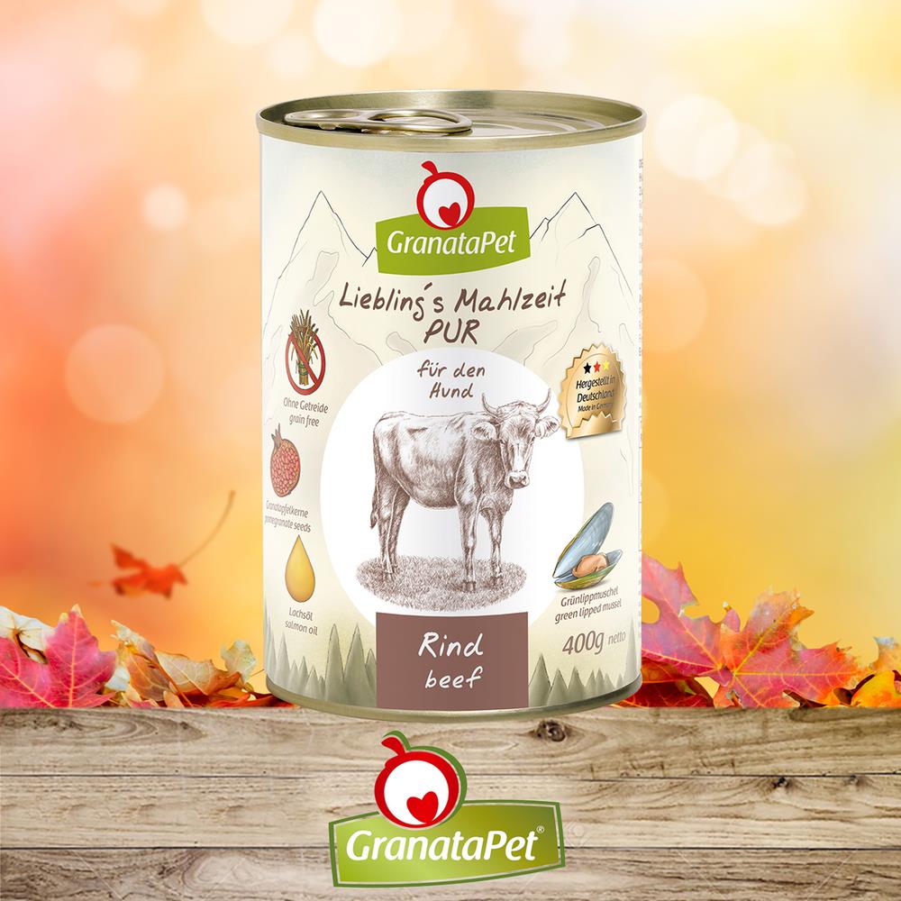 GranataPet Liebling´s Mahlzeit - Rind Pur 400 g
