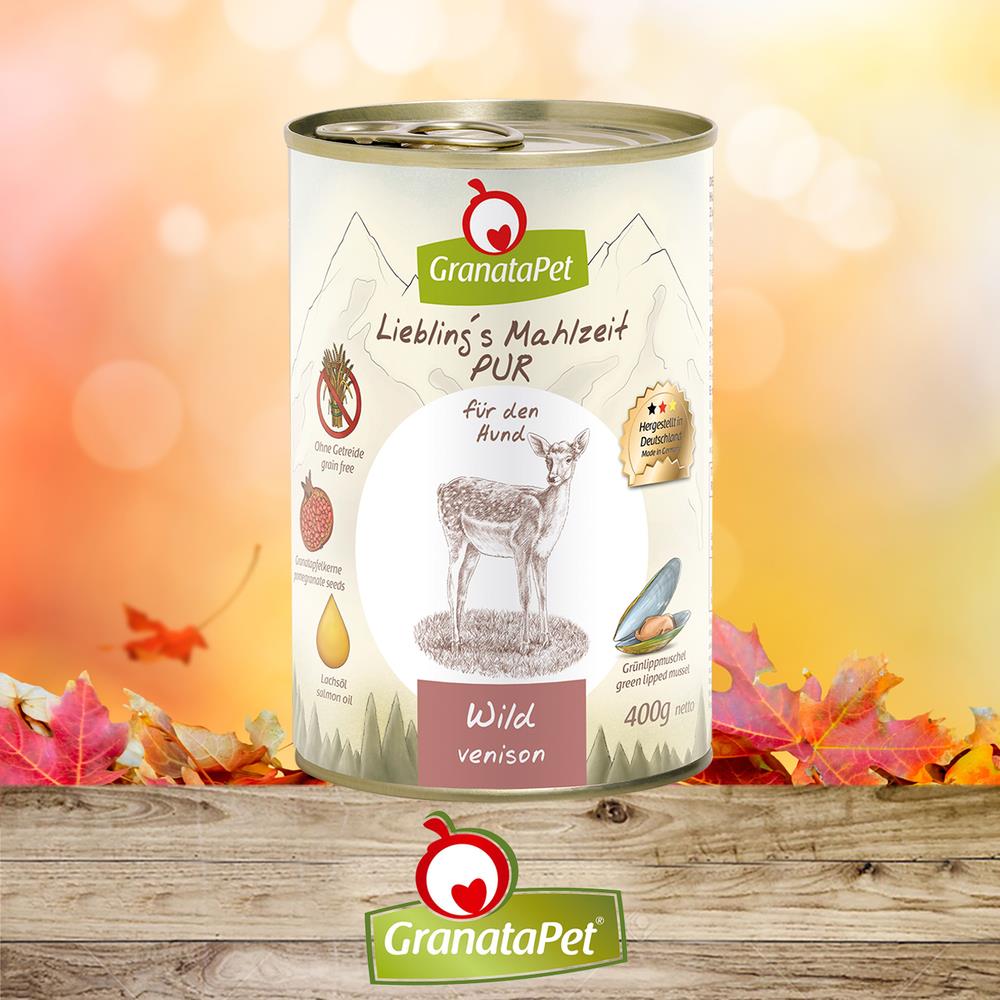 GranataPet Liebling´s Mahlzeit - Wild Pur 400 g