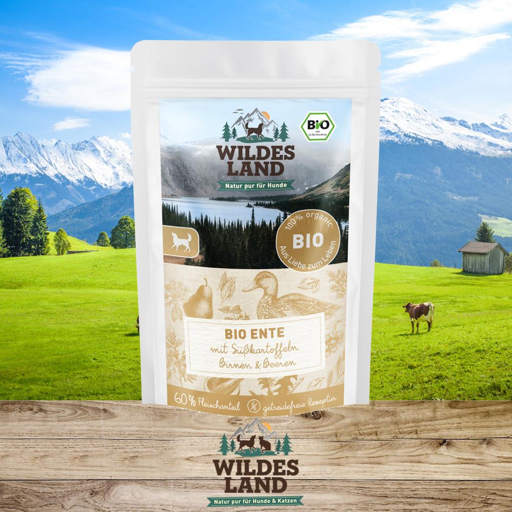Wildes Land BIO Ente 10 x 125 g