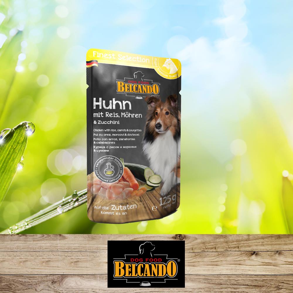 Belcando Huhn & Reis mit Zucchini & Möhren