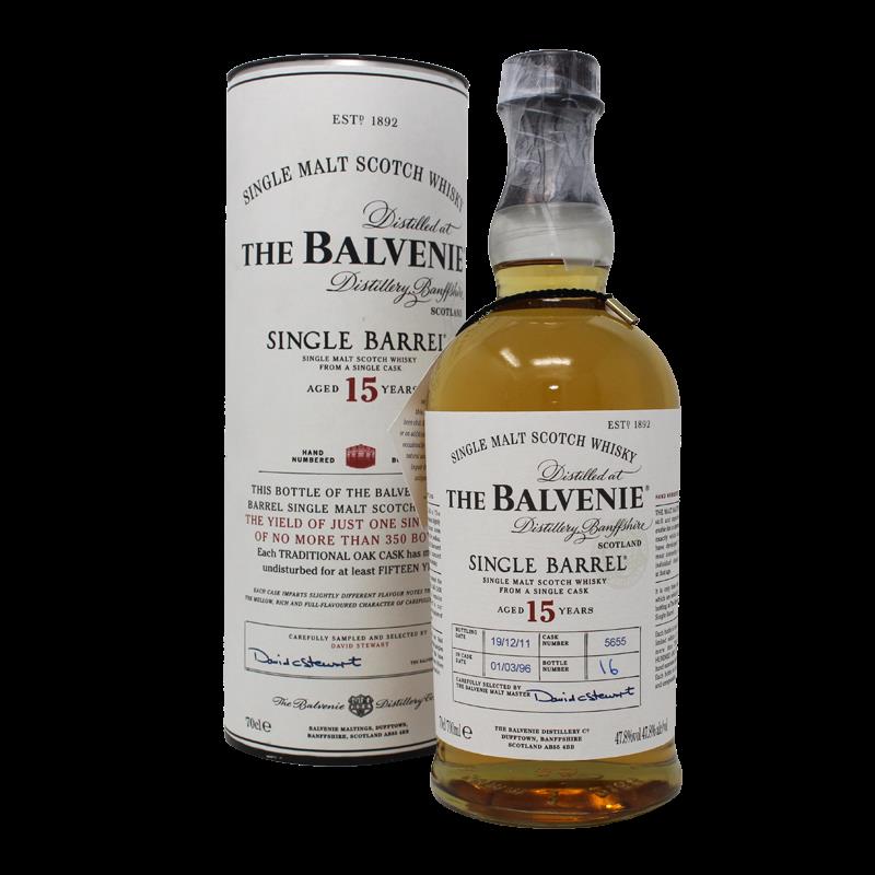 Balvenie 15 Years Single Barrel1996-2011 Bottle No.16 Single Malt Scotch Whisky 0,7L