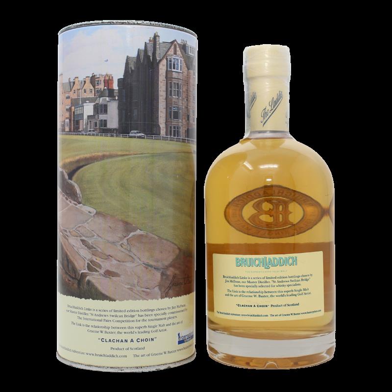 Bruichladdich Links St Andrews Swilcan Bridge Single Malt Scotch Whisky 0,5L