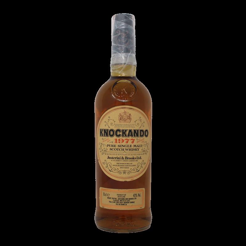 Knockando 1977 Bottled 1991 Justerini & Brooks Pure Single Malt Scotch Whisky 0,75L